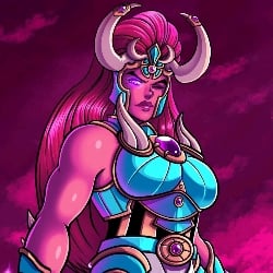 Magna, The Queen Crimson (Gf) (Warhammer 40k)