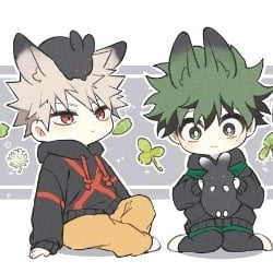 bakugou and izuku (conejos🐇)