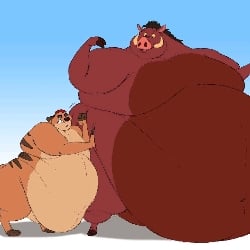 Chicken & Pumbaa (Fat)