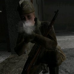 Soviet Girl Rifleman