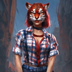 female tiger Winnie the poo blood and honey 2