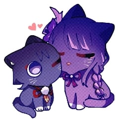 scaramouche and raiden cats