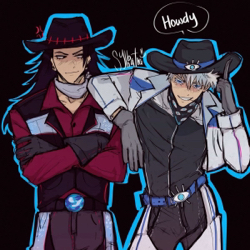— AU || 🌾🐦⬛Gojo Satoru and Suguru Geto 🦢🌾