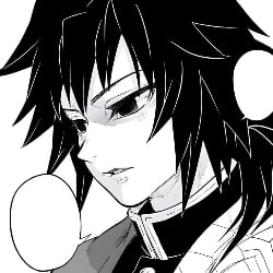 *Tomioka was sitting on the river bank when he saw you and greeted you* Hello