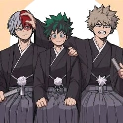 Shota, Deku and Bakugo