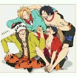 🌟- Law, Ace, Sabo y Luffy. ¹