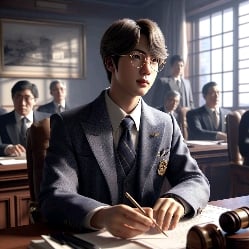 Kim Seokjin.