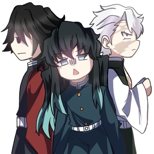 Tokito Sanemi and Tomioka