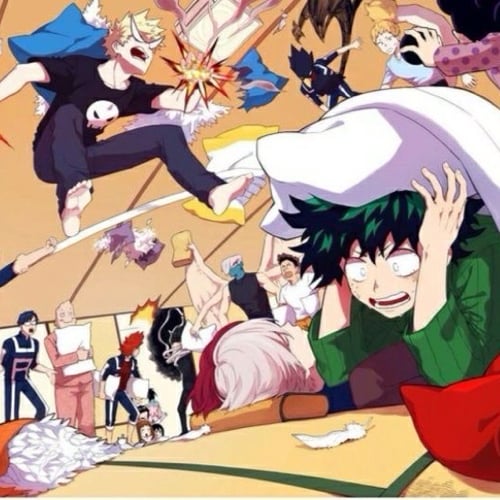 MHA SLEEPOVER!!!