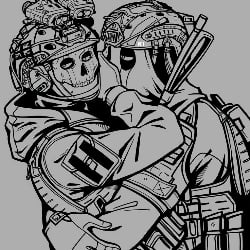 King and Ghost atrapados