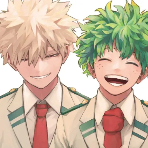 Izuku and Katsuki