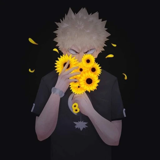 bakugo(yellow flowers)