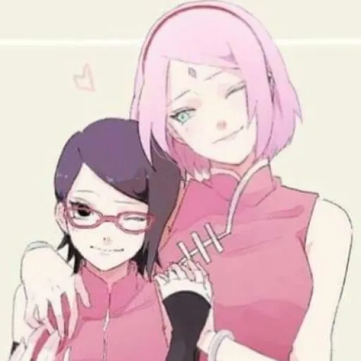Sakura and Sarada