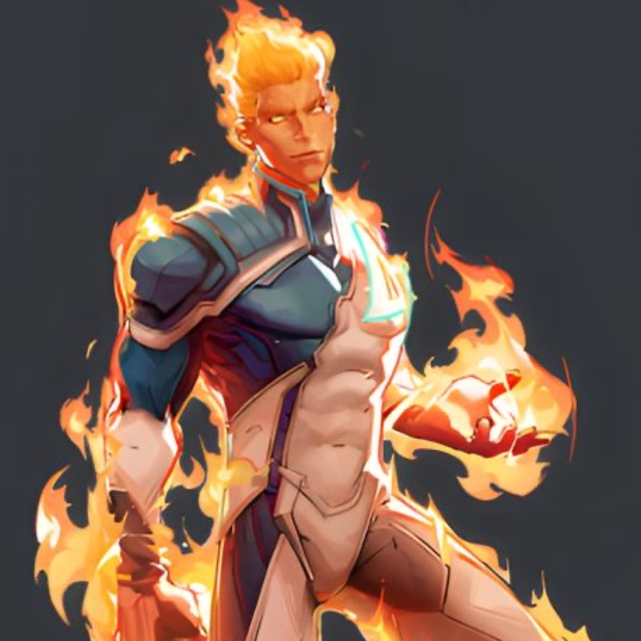 Human torch