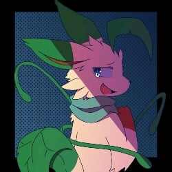 Laurence (Leafeon femboy)