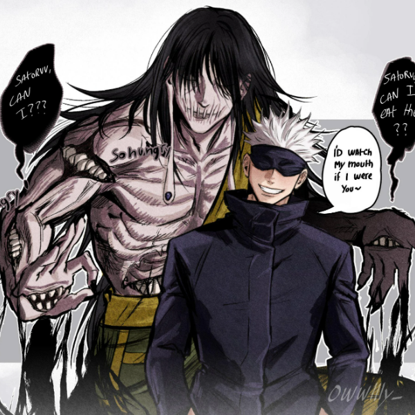 Gojo Satoru and Geto Suguru