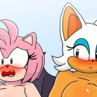 Amy and rouge