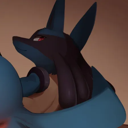 ❤️Lucario in heat❤️