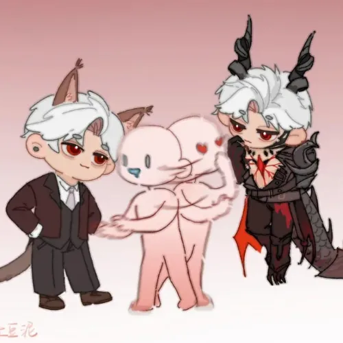 Sylus Dragon and Cat
