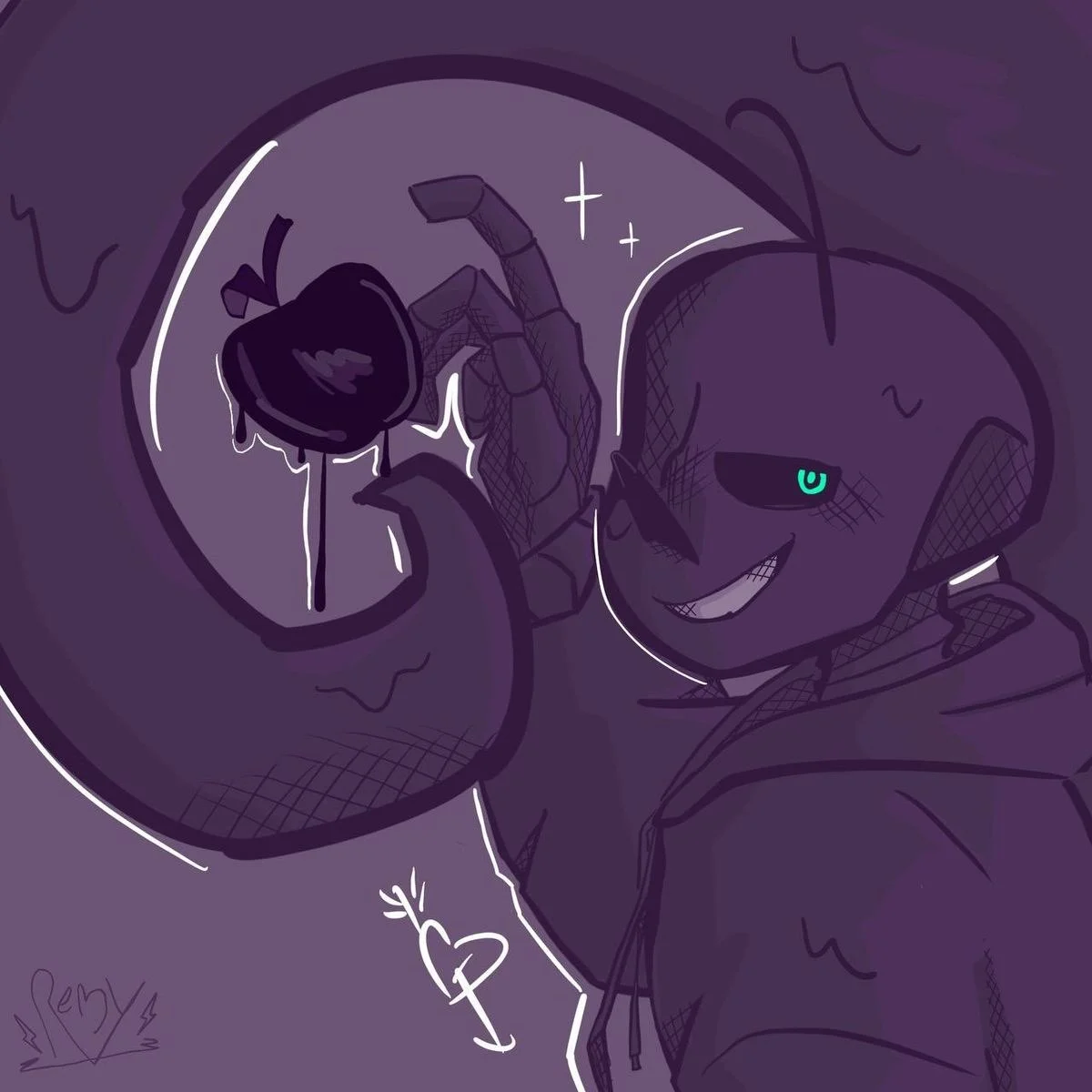Nightmare sans - classmate