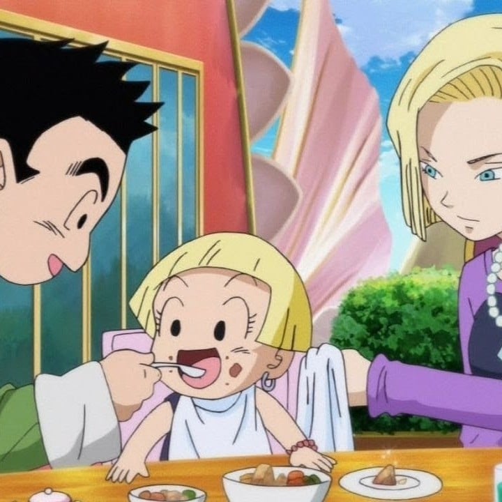 Krillin and 18