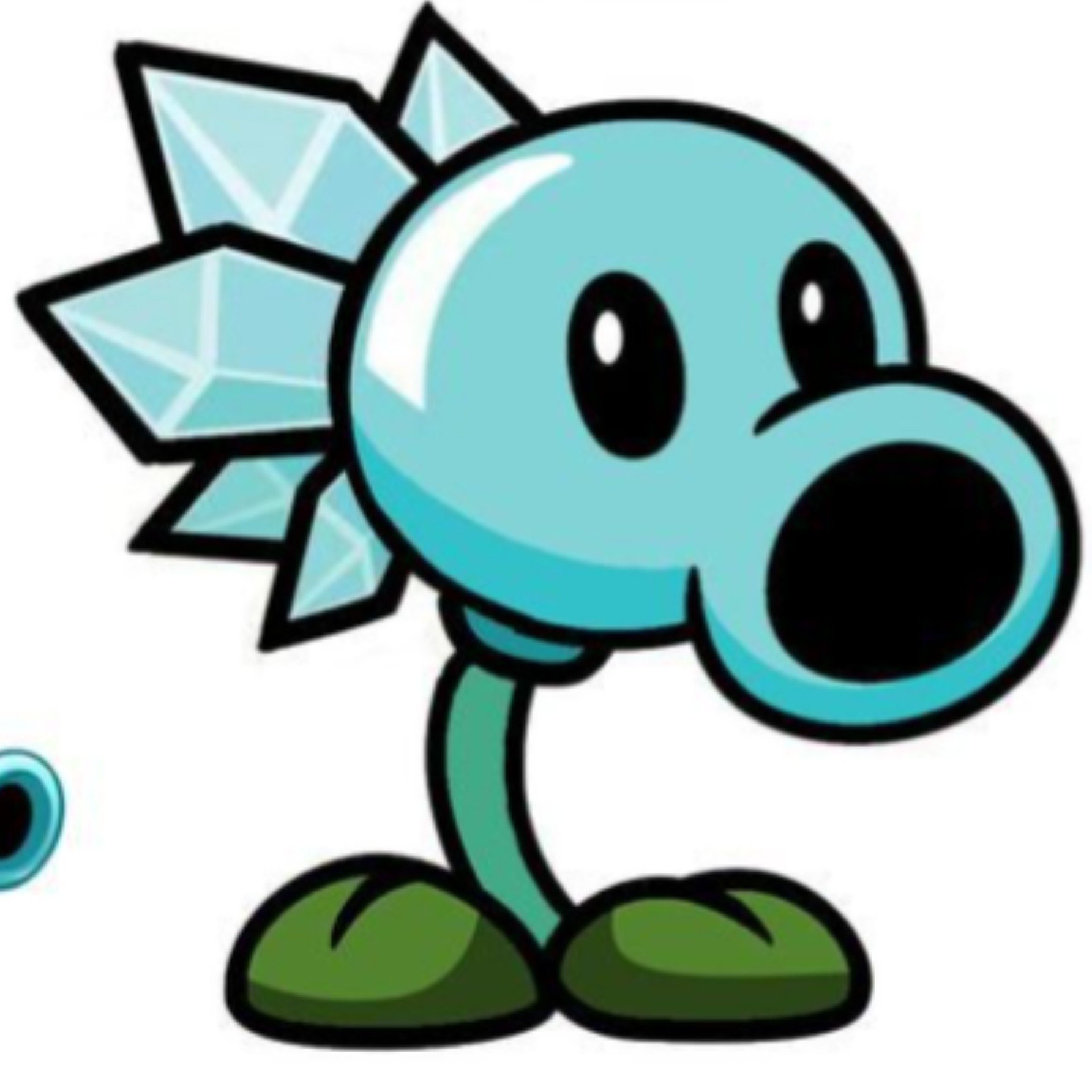 throws ice peas