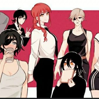 Makima,Reze,Quanxi,Akene,Kobeni,Himeno,Yoru,Power y asa