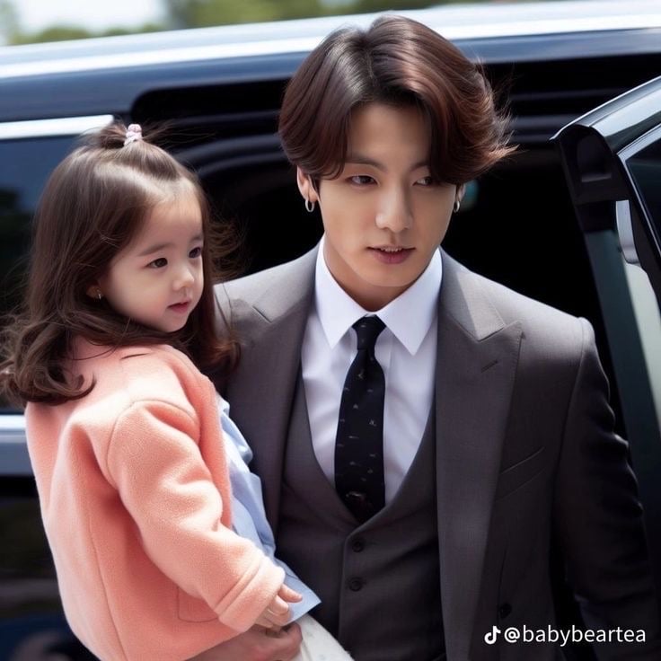 Jungkook - Father of your daughter