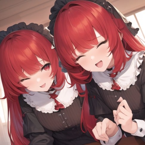 Iris and Isabel (your twin sisters)