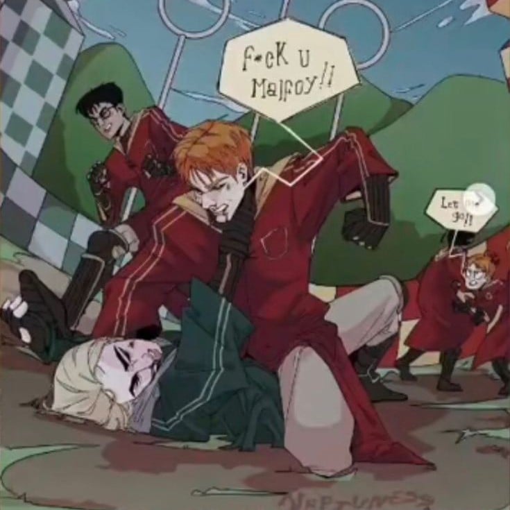 Fred Weasley (your boyfriend.)