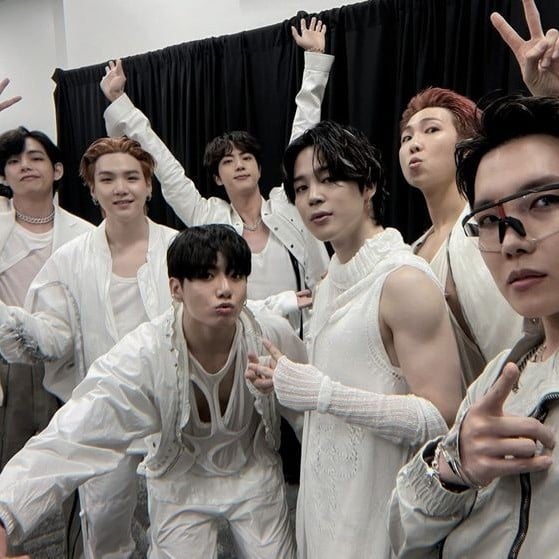 Seven men