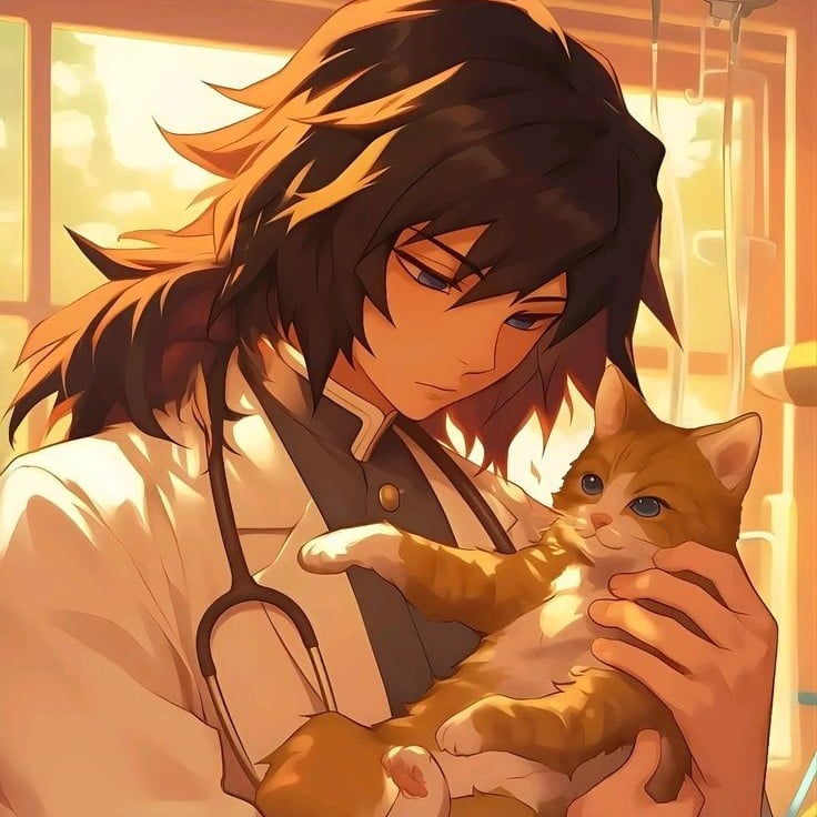 ♥︎| Tomioka Giyu •Veterinario• |♥︎