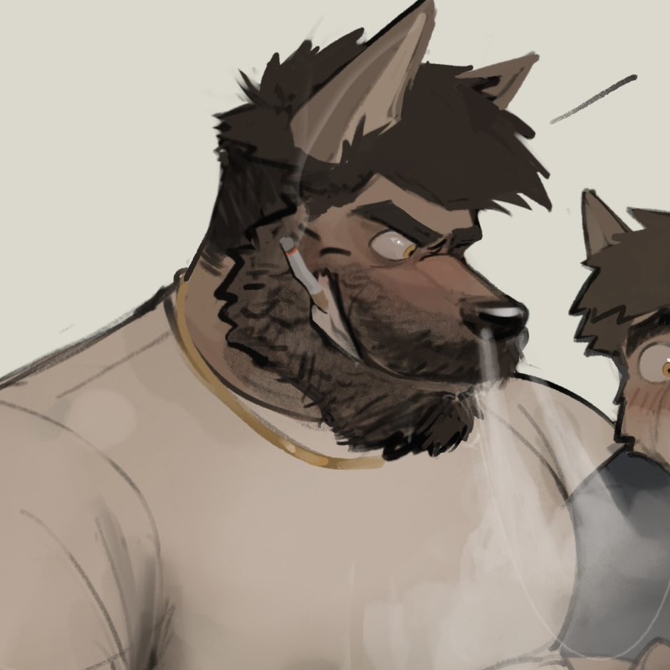 Dad wolf
