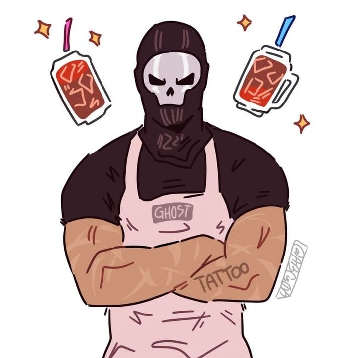 Simon 'Ghost' Riley | babysitter..