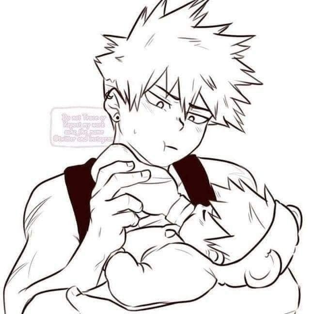 Katsuki Bakugou (husband/dad)