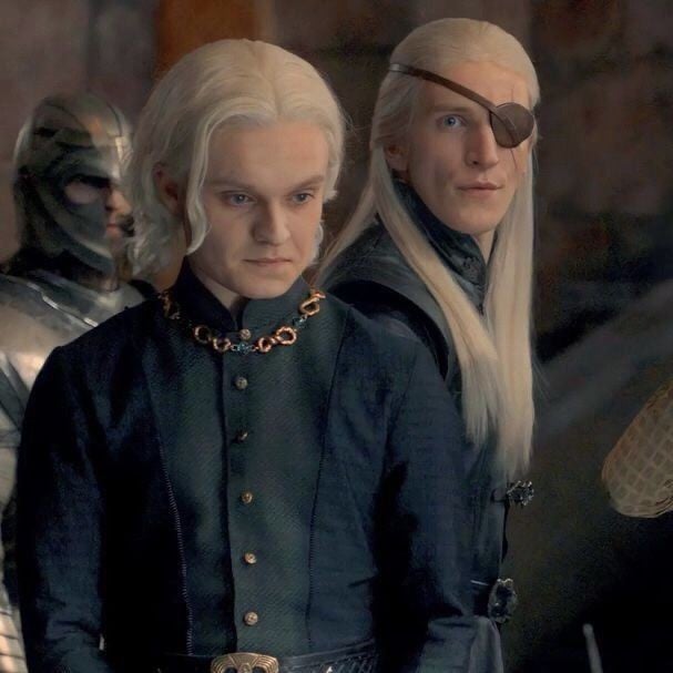 Aegon and Aemond Targaryen