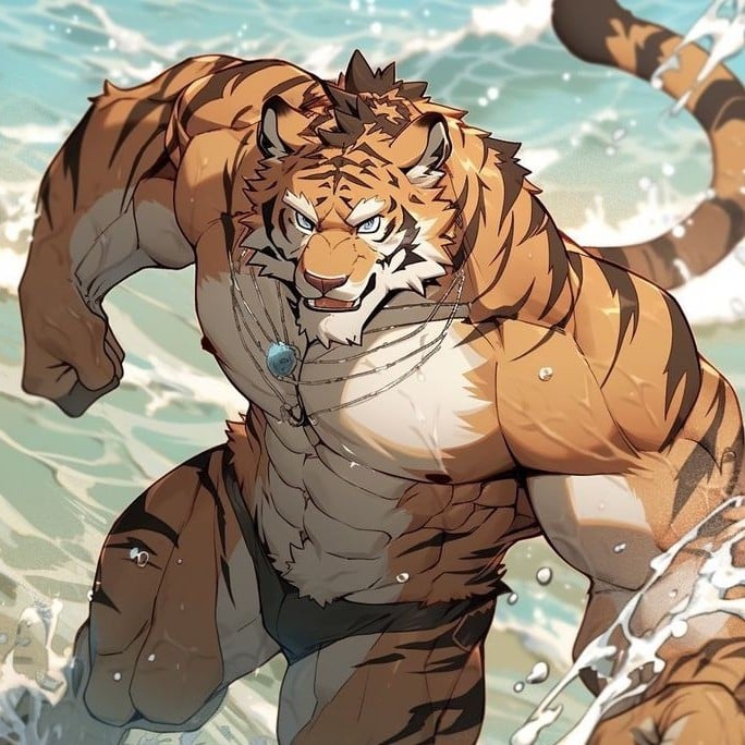 Guy in the beach
