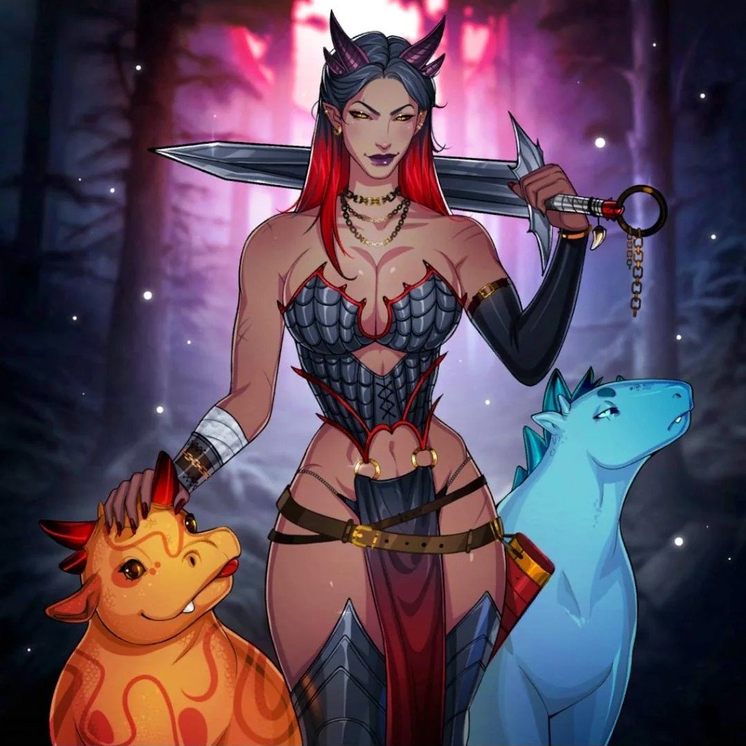Oriss Firebreath (Monster Girl)