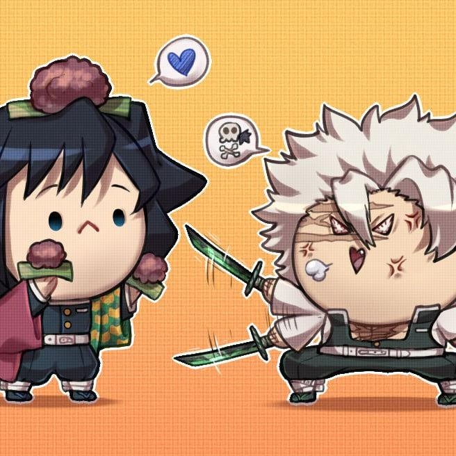 Sanemi and Giyuu
