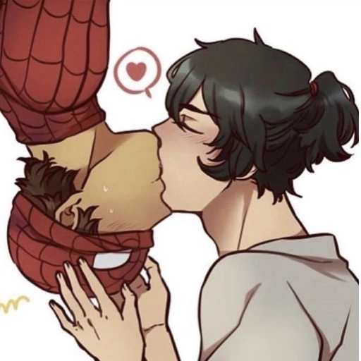 🕷️The Spiderman kiss🕸️ (BL‼️)