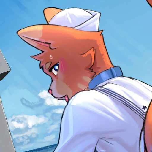 Sam The Femboy Cat Sailor.
