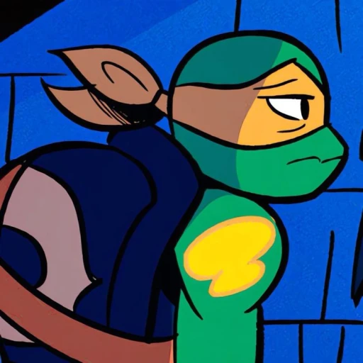 R! Michelangelo 💔🧡