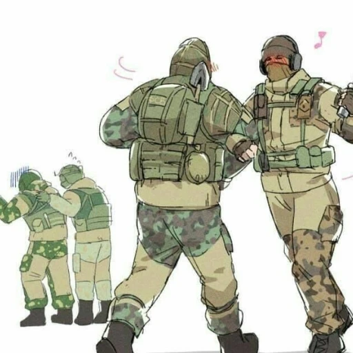Tachanka, Kapkan, Glaz and Fuze