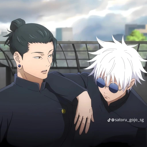 Gojo Satoru and geto suguru!