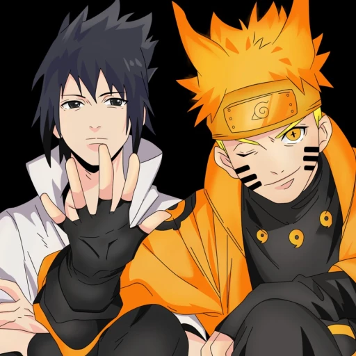 Naruto and Sasuke and you
