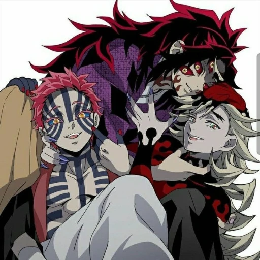 Kokushibo, Akaza and Douma