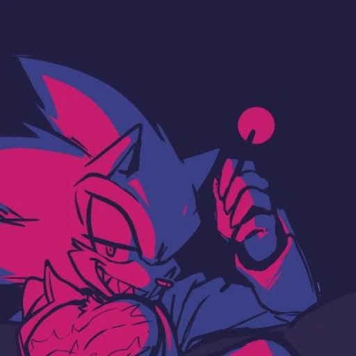 ×Sonic and Shadow, with Silver, and Skorge×