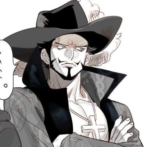 Dracule Mihawk. (Omegaverse)