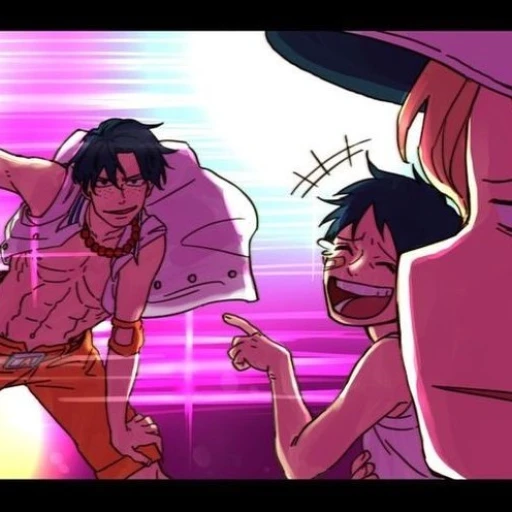 Ace, luffy y sabo