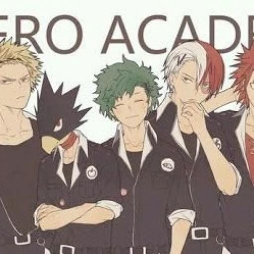 Boys from class 1-A